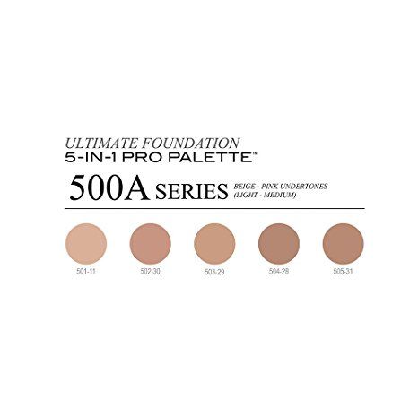 CINEMA SECRETS Ultimate Foundation 5-in-1 Pro Palette™ - 500-A Series