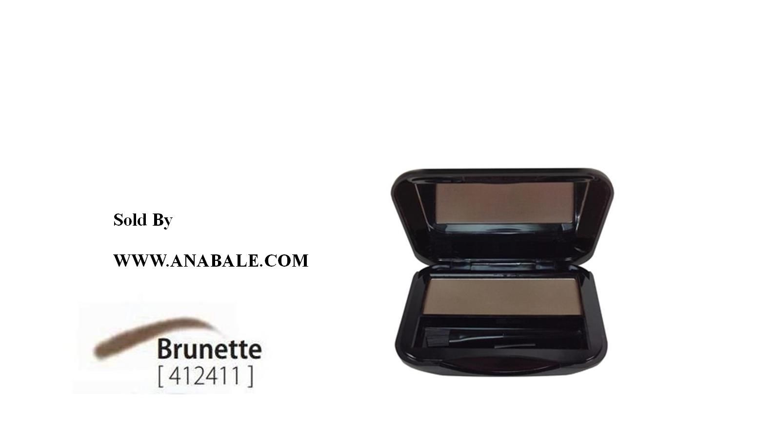 Color Me Beautiful, Brush On Brow Powder, Brunette 