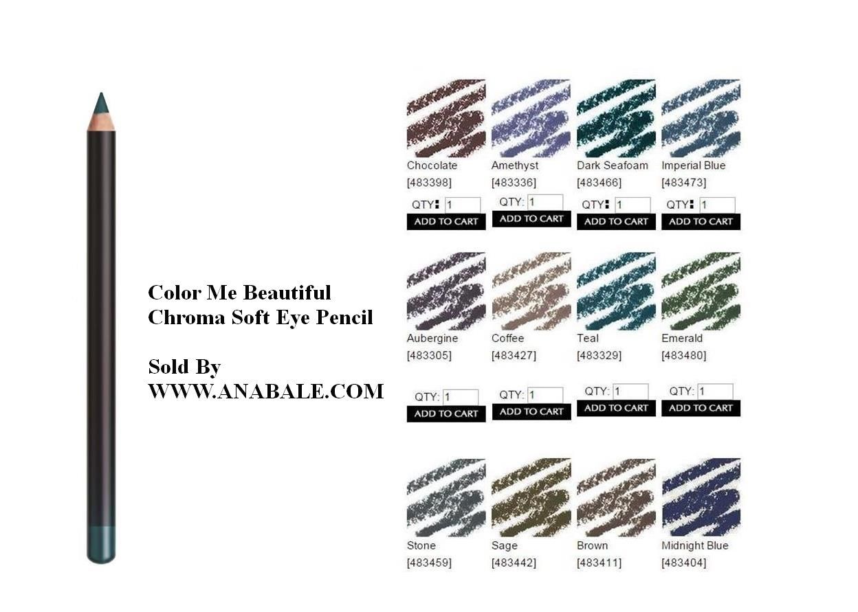 Color Me Beautiful - Chroma Soft Eye Pencil, Brown
