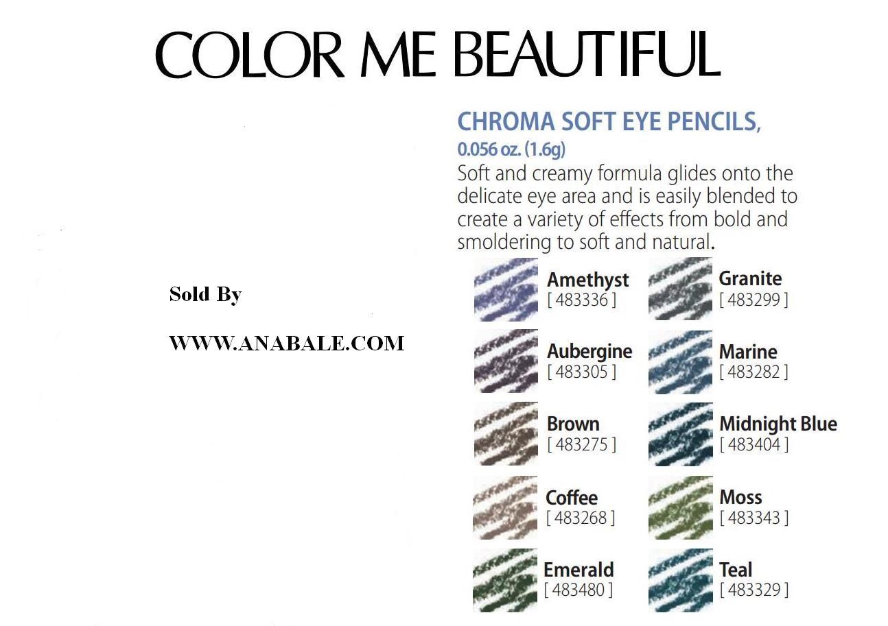 Color Me Beautiful - Chroma Soft Eye Pencil, Emerald 