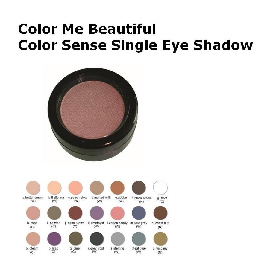 Color Me Beautiful Color Sense Single Eye Shadow - Chestnut 