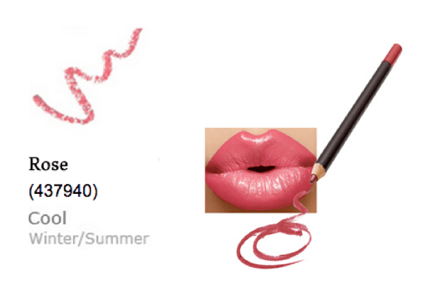Color Me Beautiful Lip Pencil,  Rose 