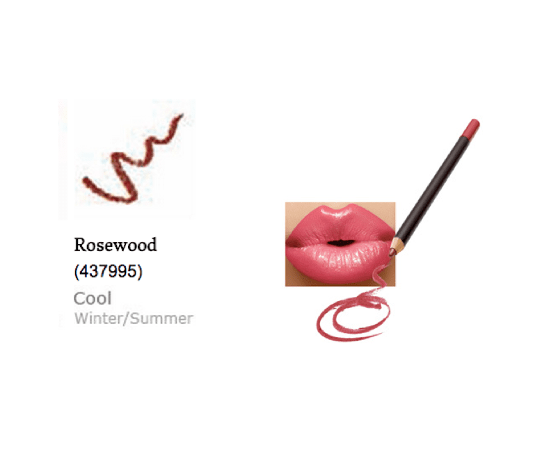 Color Me Beautiful Lip Pencil, Rosewood 