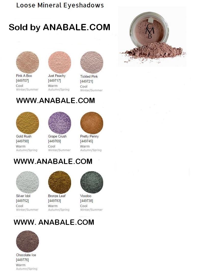 Color Me Beautiful Loose Mineral Eyeshadow, Gold Rush 