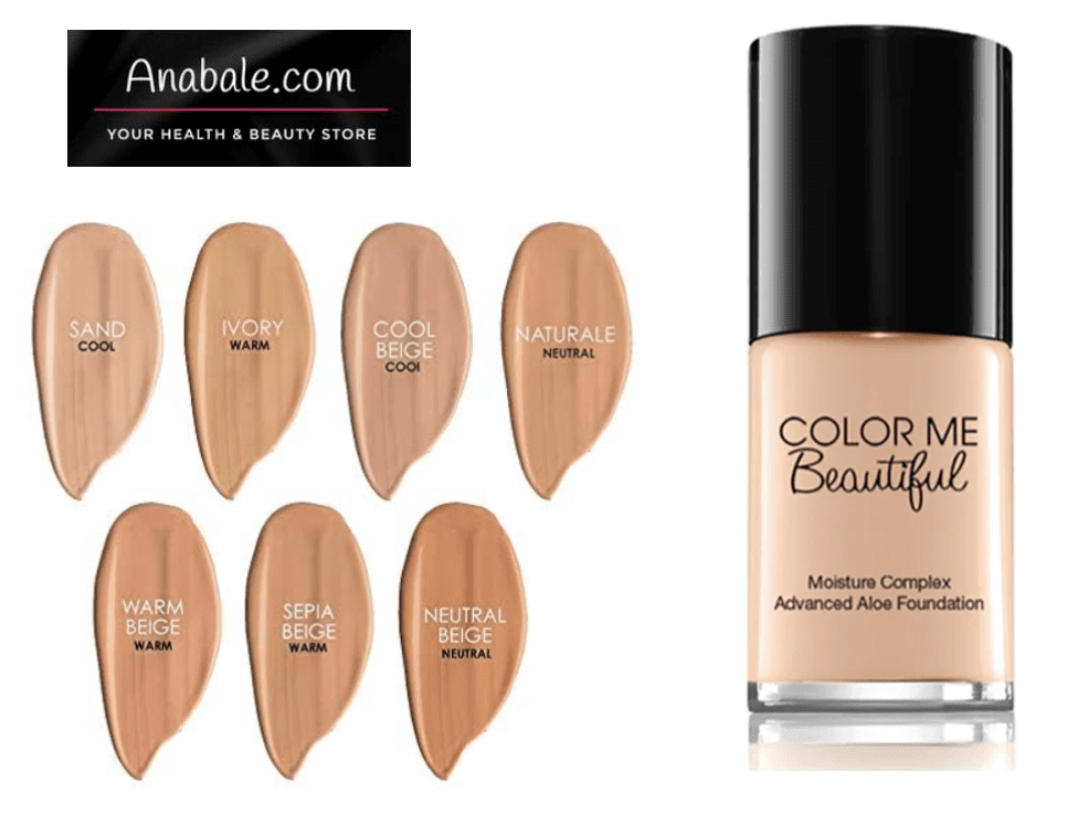 Color Me Beautiful, Moisture Complex Advanced Aloe Foundation - Cool Beige [435830]