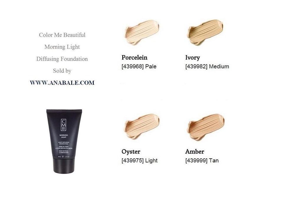 Color Me Beautiful, Morning Light Diffusing Foundation, Porcelein [439968]