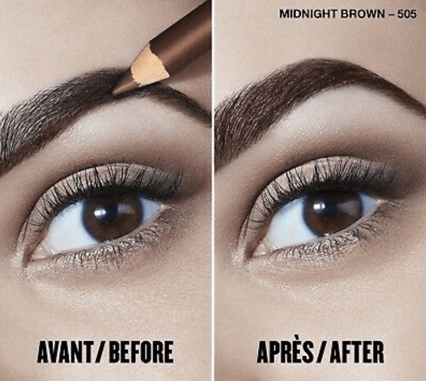 CoverGirl Brow & Eye Makers Brow Shaper & Eyeliner, Rich Brown 505