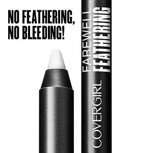 CoverGirl Colorlicious Farewell Feathering Lipliner, Clear 100
