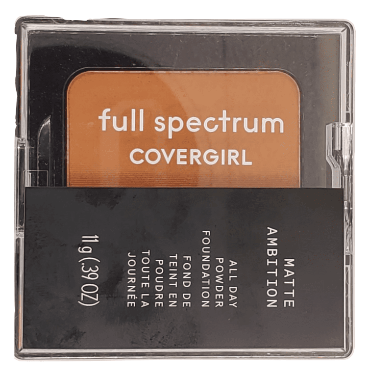 COVERGIRL Full Spectrum Matte Ambition: All Day Powder Foundation, Deep Cool 1