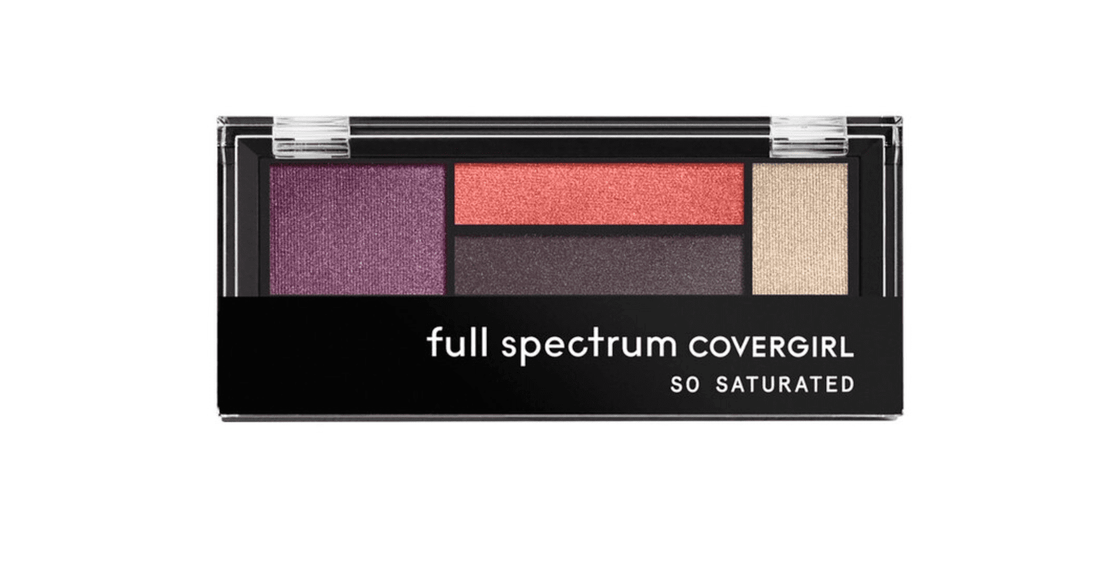 CoverGirl Full Spectrum So Saturated: Quad Eyeshadow Palette, With it