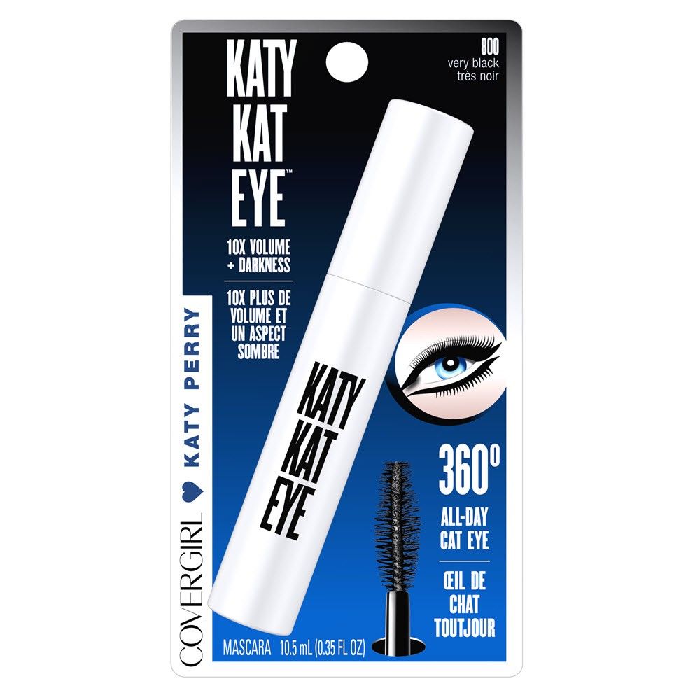 CoverGirl Katy Kat Eye Mascara, Very Black 800