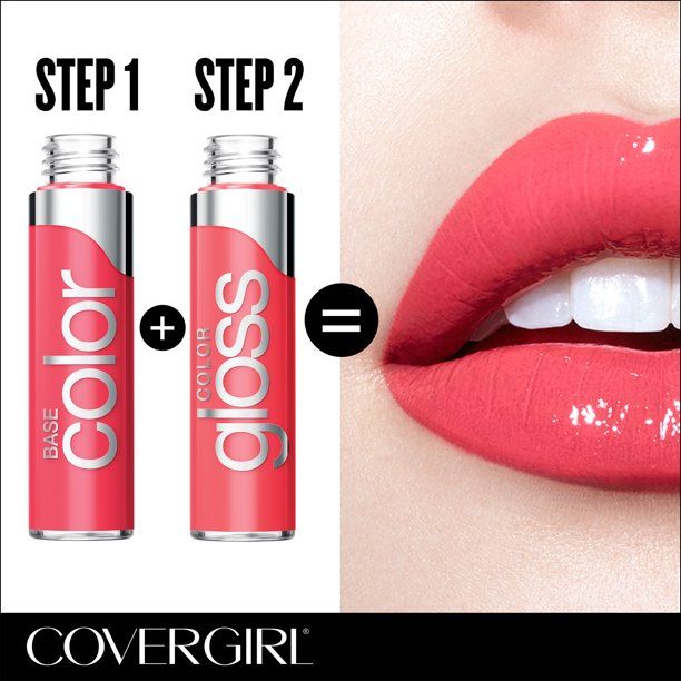 COVERGIRL Outlast All-Day Intense Lip Color and Gloss, 170 Sultry Red
