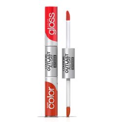COVERGIRL Outlast All-Day Intense Lip Color and Gloss, 170 Sultry Red