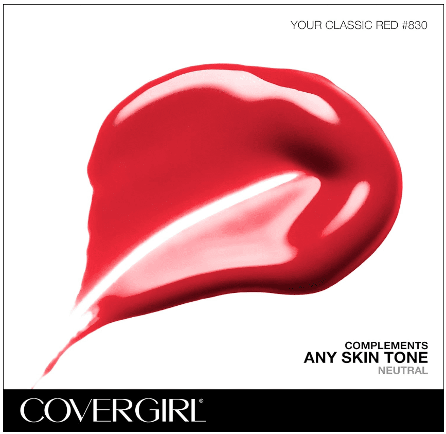 COVERGIRL Outlast All-Day Lip Color Custom Reds, Your Classic Red (830)