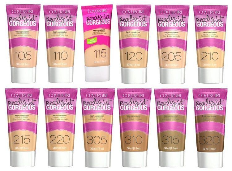 COVERGIRL Ready Set Gorgeous Foundation - Soft Sable 320