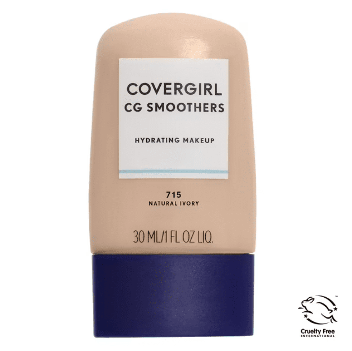 COVERGIRL Smoothers Hydrating Makeup, Natural Ivory (715)