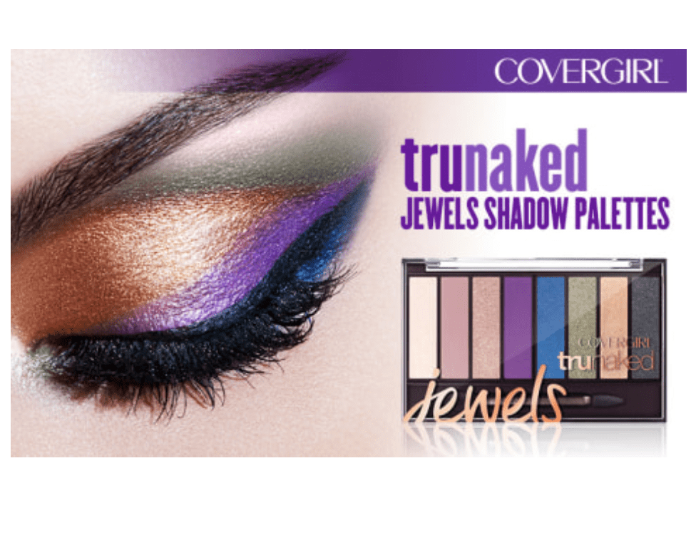 COVERGIRL TruNaked Eye Shadow Scented Palette, Jewels (825)