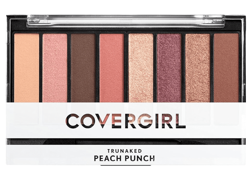 COVERGIRL Trunaked Scented Eye Shadow Palette, Peach Punch 840