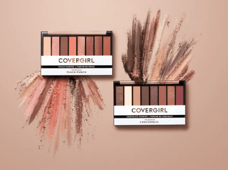 COVERGIRL Trunaked Scented Eye Shadow Palette, Peach Punch 840