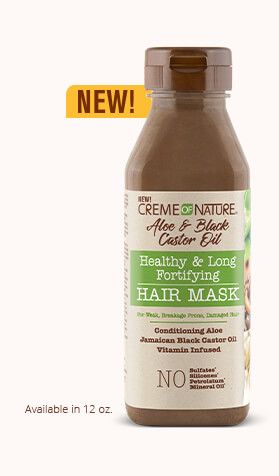 Creme of Nature Aloe & Black Castor Oil Healthy & Long Hair Mask