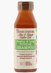 Creme Of Nature Aloe & Black Castor Oil Shampoo