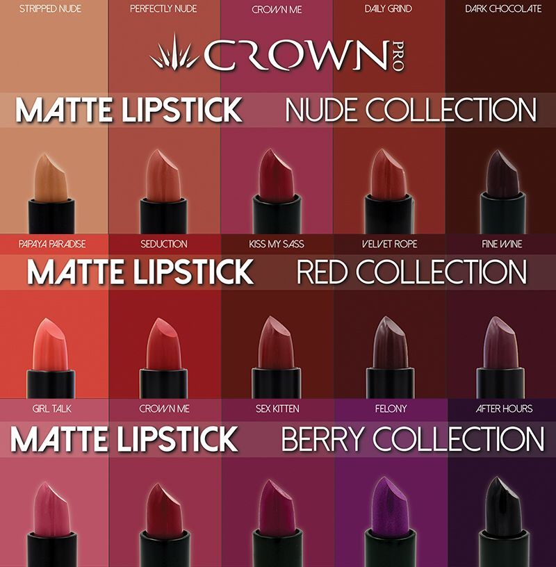 Crown Pro Lipstick - Fine Wine