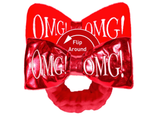 Double Dare (OMG)! Reversible Mega Hairband (Red Plush / Red Platinum)