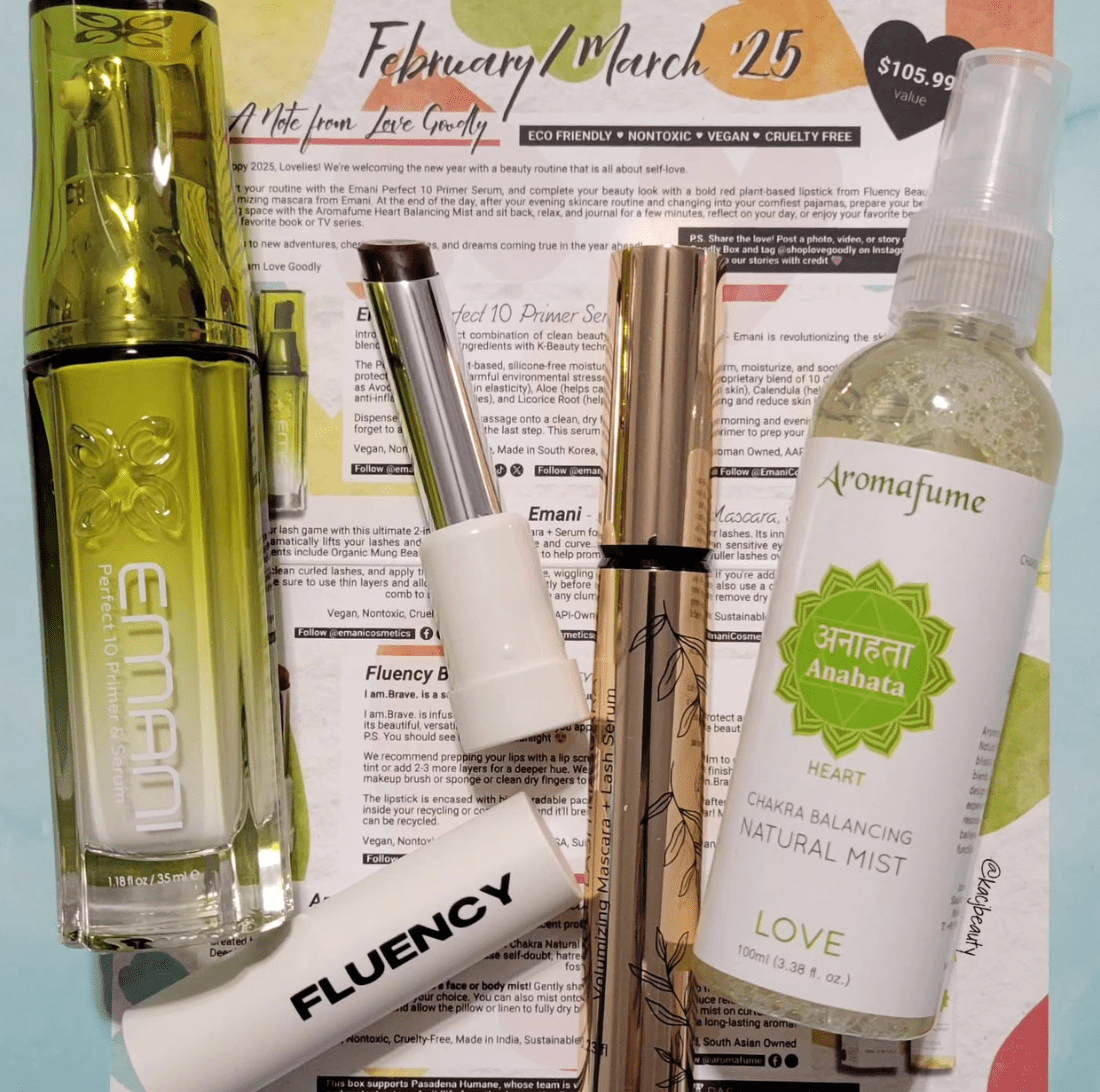 EMANI VEGAN COSMETICS Double Lash Mascara Organic - Black