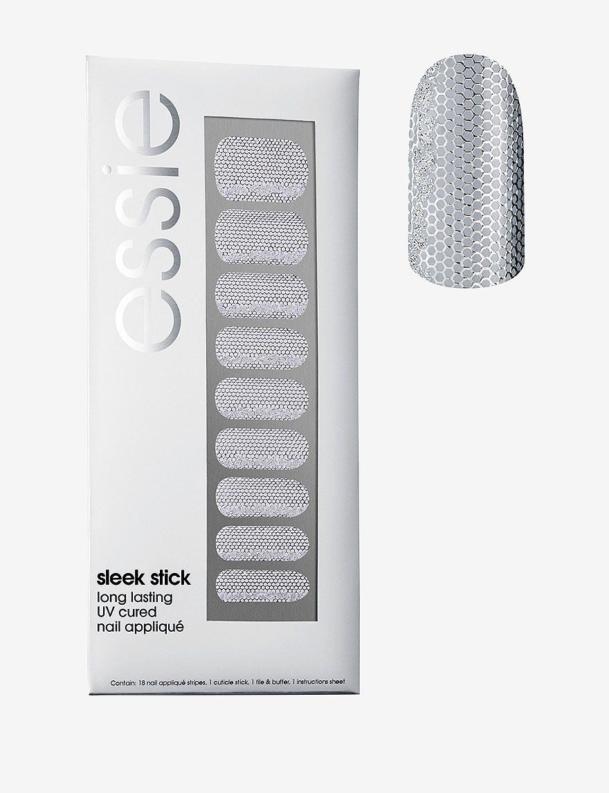 Essie Sleek Stick Nail Appliques (18 count) -  010 Steel the Show