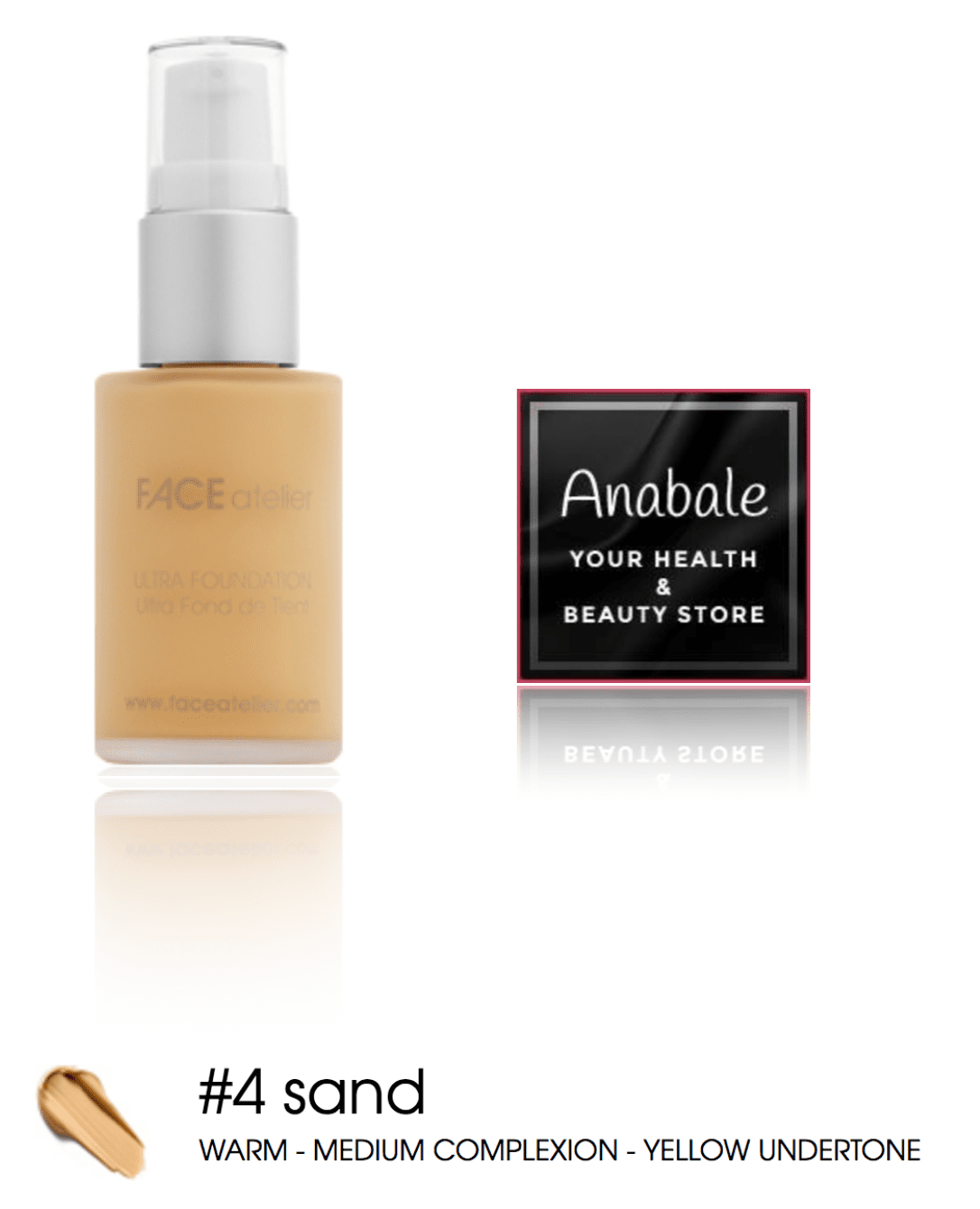 Face atelier Ultra Foundation - # 4 Sand