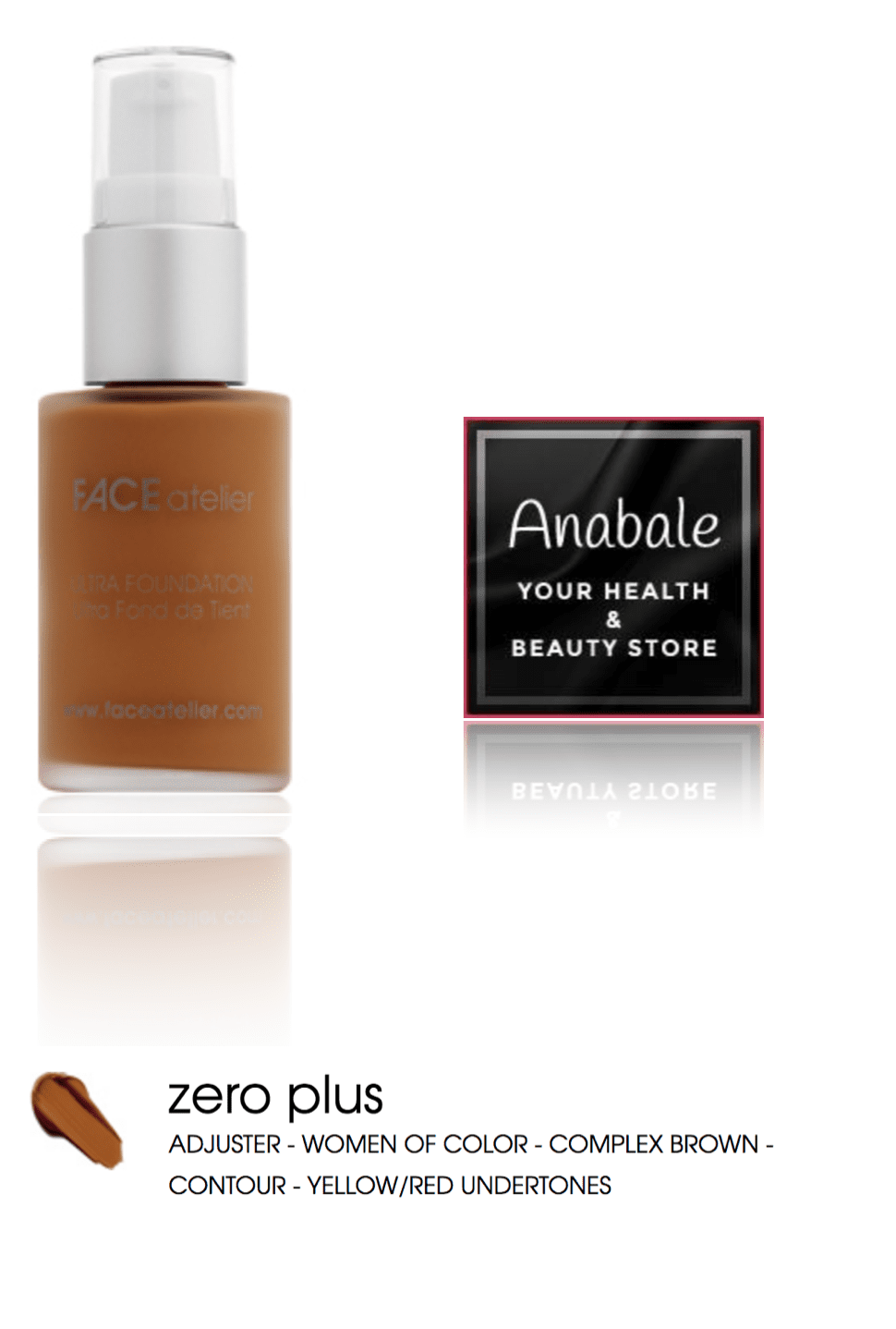 Face atelier Ultra Foundation - Zero Plus