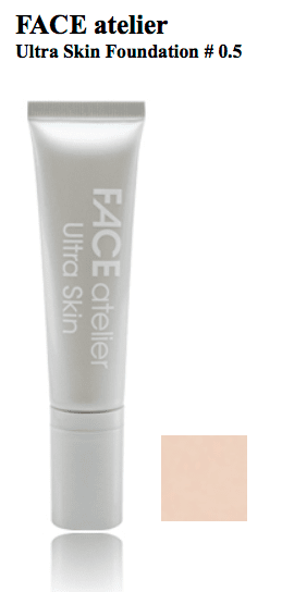 Face Atelier Ultra Skin Foundation - 0.5