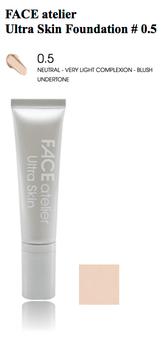 Face Atelier Ultra Skin Foundation - 0.5