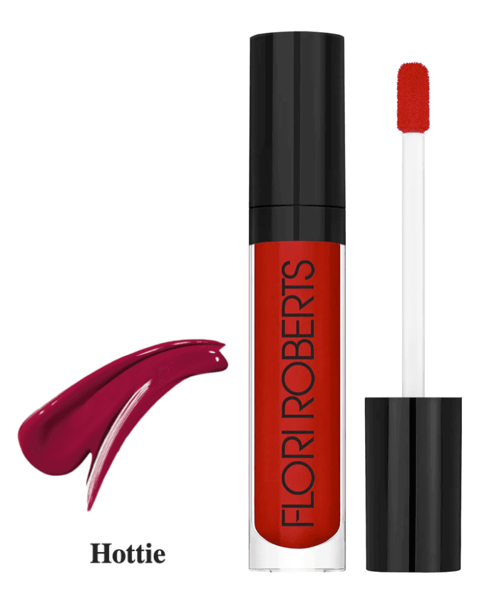 FLORI ROBERTS Lip Paint Matte Liquid Lipstick, Hottie [13175]