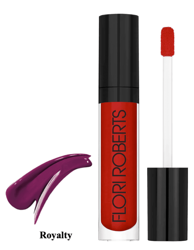 FLORI ROBERTS Lip Paint Matte Liquid Lipstick, Royalty [13170]