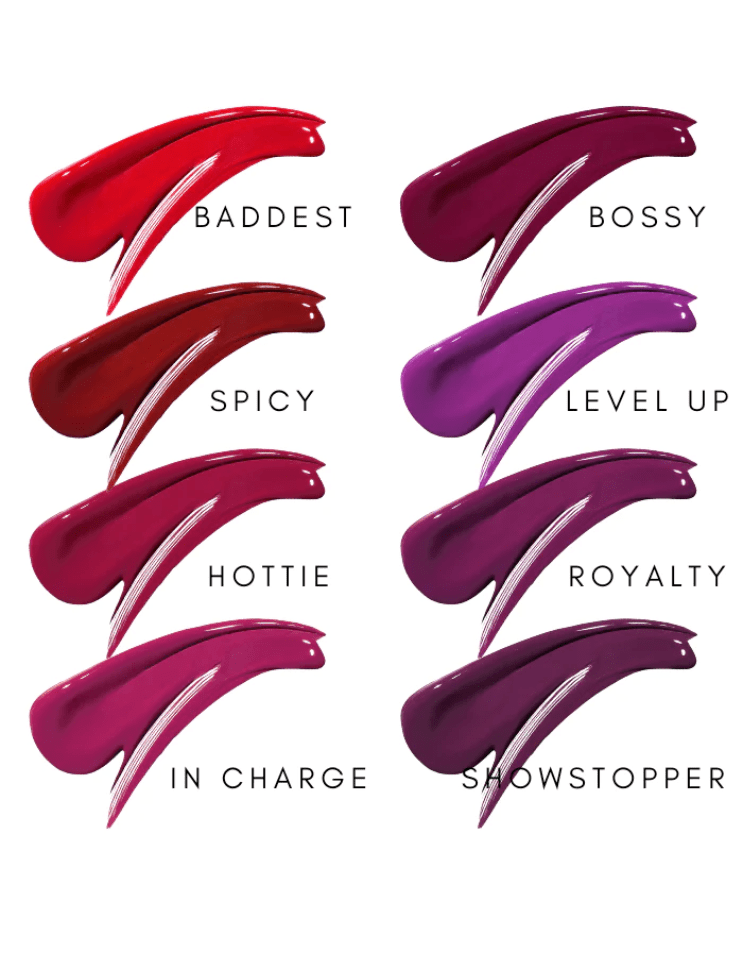 FLORI ROBERTS Lip Paint Matte Liquid Lipstick, Spicy [13177]