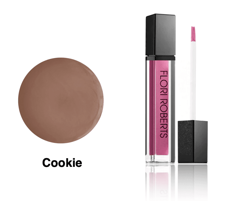 FLORI ROBERTS Mineral Based Lip Shine, Cookie [13146]