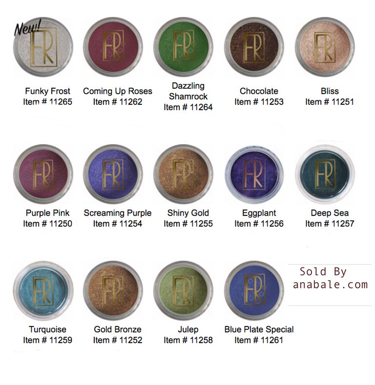 FLORI ROBERTS Mineral Eye Shadow - Eggplant