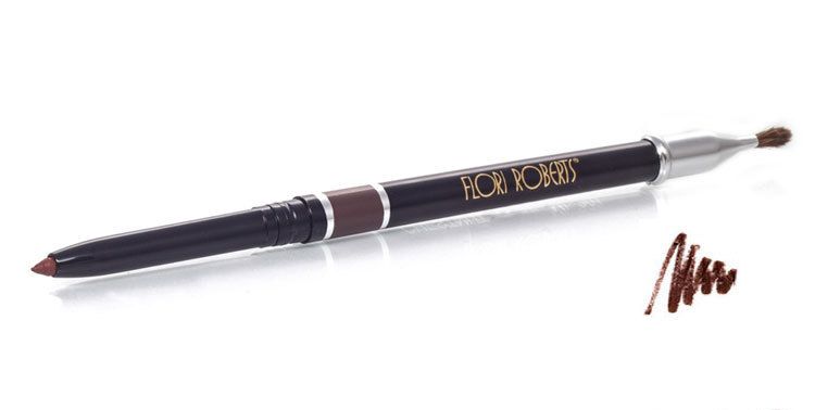 Flori Roberts waterproof automatic lip pencil, Chestnut