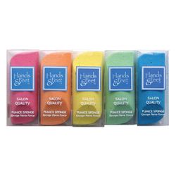 FRAN WILSON Hands & Feet Pumice Sponge (Assorted Colors) 1 Pack