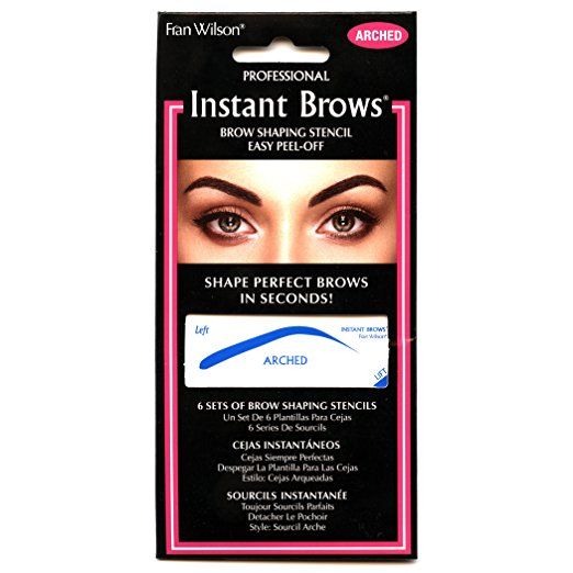 FRAN WILSON Instant Brows Brow Shaping Stencil (ARCHED)