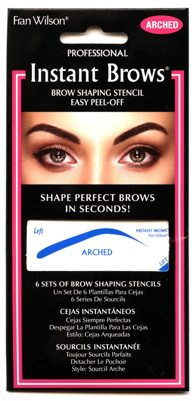 FRAN WILSON Instant Brows Brow Shaping Stencil (ARCHED)