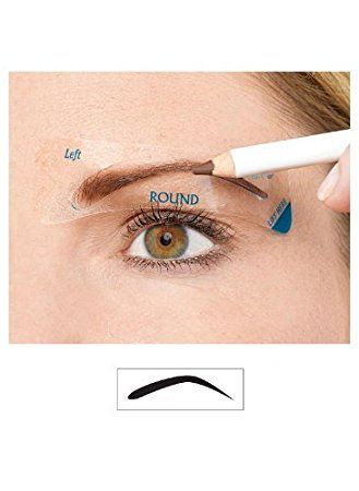 FRAN WILSON Instant Brows Brow Shaping Stencil  - (Round)