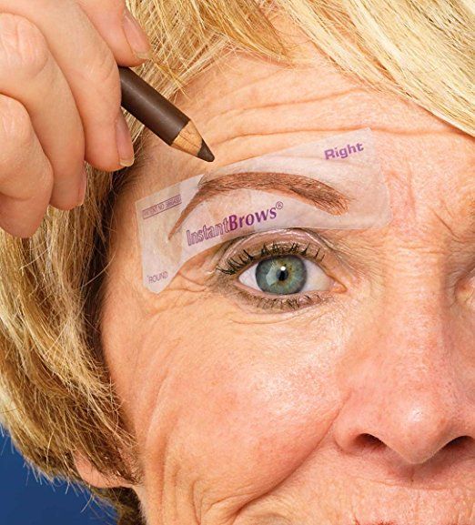 FRAN WILSON Instant Brows Brow Shaping Stencil  - (Round)