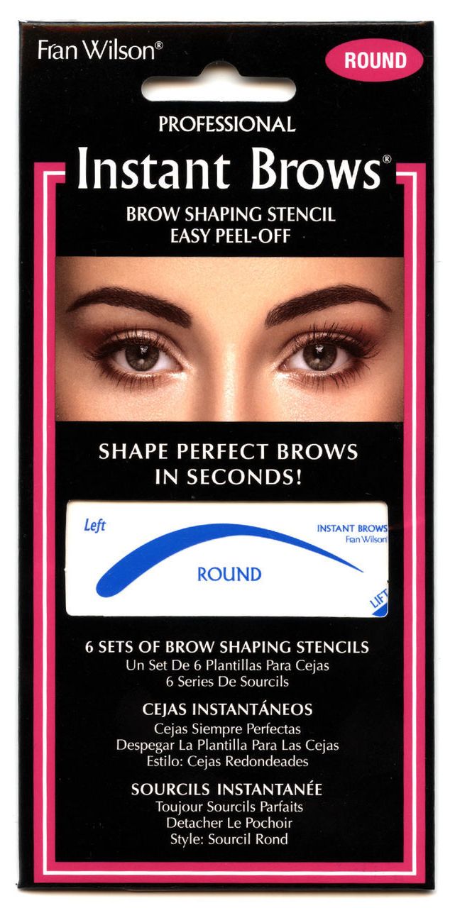 FRAN WILSON Instant Brows Brow Shaping Stencil  - (Round)