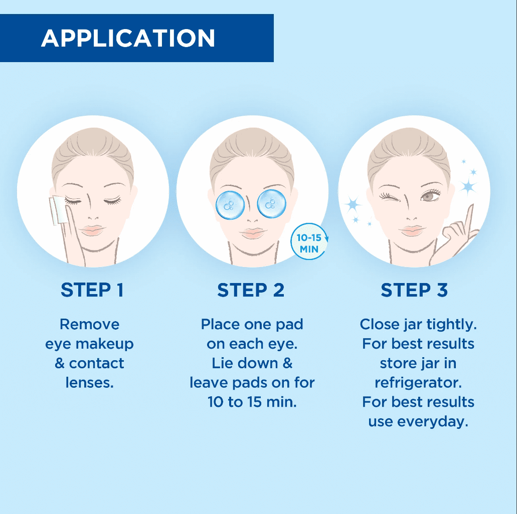 Fran Wilson Nourish My Eyes Hyaluronic Eye Pads 36 Pads [01297-000]