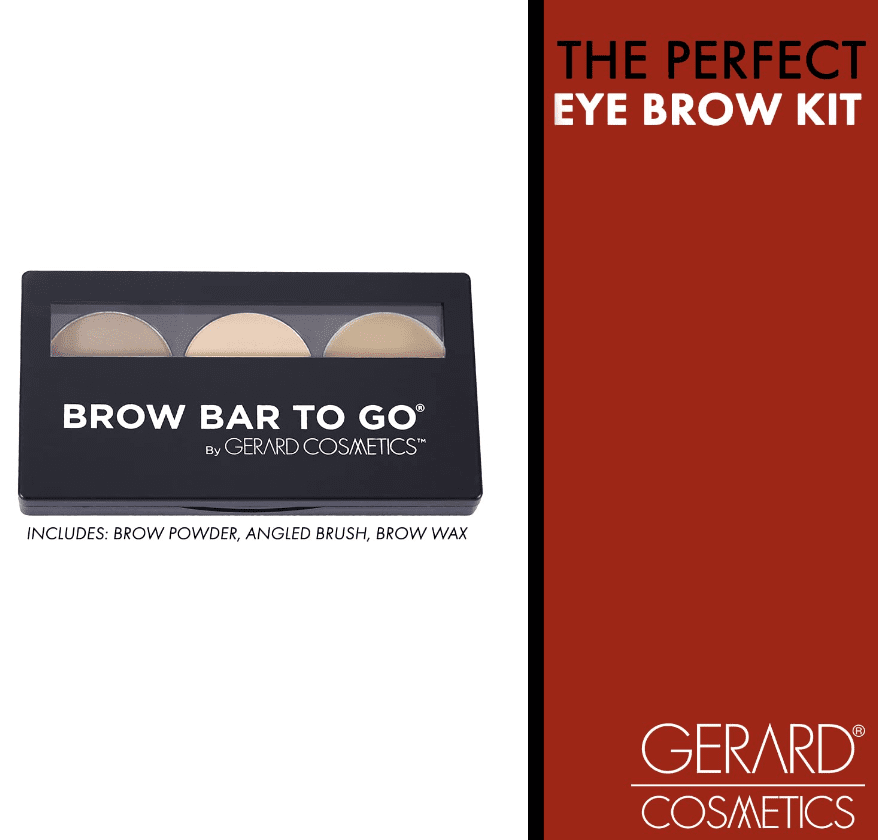 Gerard Cosmetics Brow Bar to Go - Medium to Ebony
