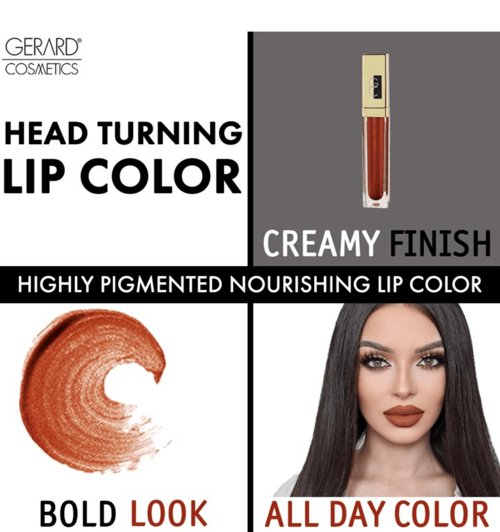 Gerard Cosmetics Color Your Smile Lighted Lip Gloss - Pretty Penny