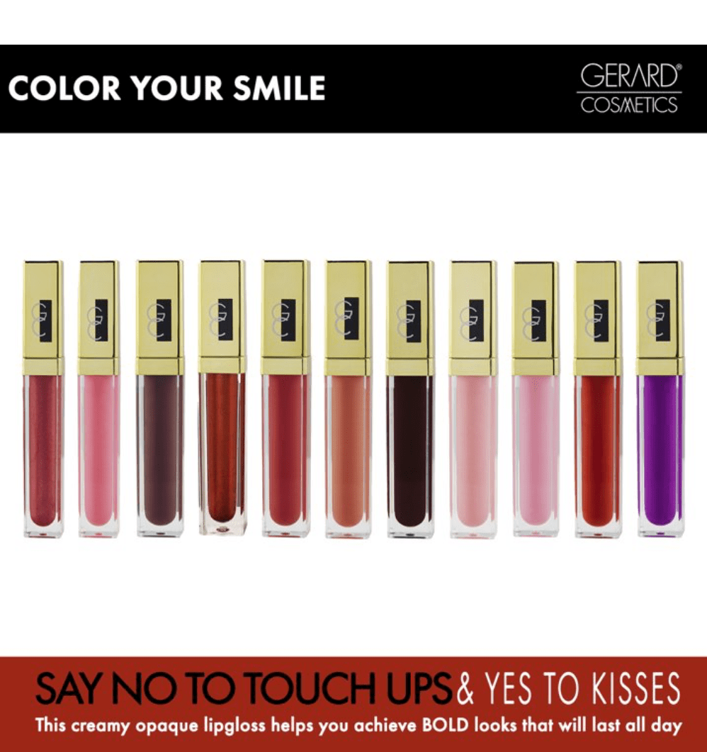 Gerard Cosmetics Color Your Smile Lighted Lip Gloss - Pretty Penny