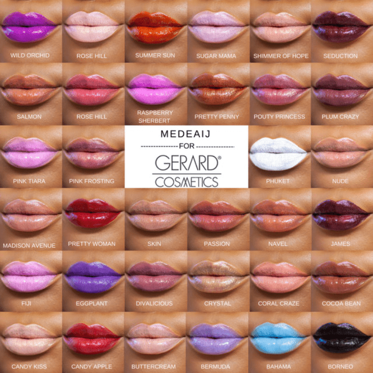 Gerard Cosmetics Color Your Smile Lighted Lip Gloss - Seduction